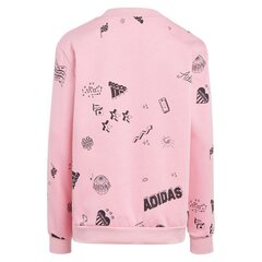 Adidas džemperis Boys Bluv Q3 Sweat Jr. IA1576, rozā cena un informācija | Zēnu jakas, džemperi, žaketes, vestes | 220.lv