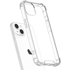 Anti shock силиконовый чехол Fusion 1.5 мм для Apple iPhone 15 прозрачный цена и информация | Чехлы для телефонов | 220.lv