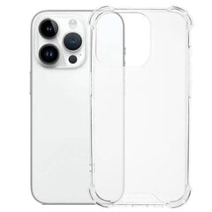 Anti shock силиконовый чехол Fusion 1.5 мм для Apple iPhone 15 Pro прозрачный цена и информация | Чехлы для телефонов | 220.lv
