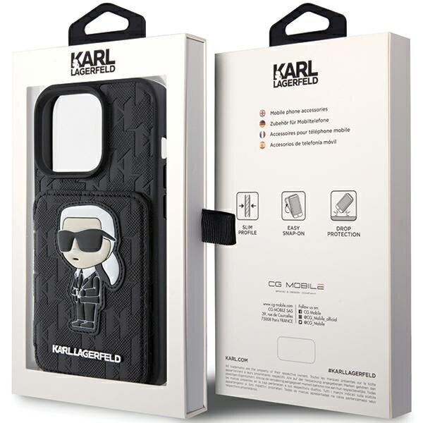 CG Mobile Karl Lagerfeld Case KLHCP15LSAKKNSCK цена и информация | Telefonu vāciņi, maciņi | 220.lv