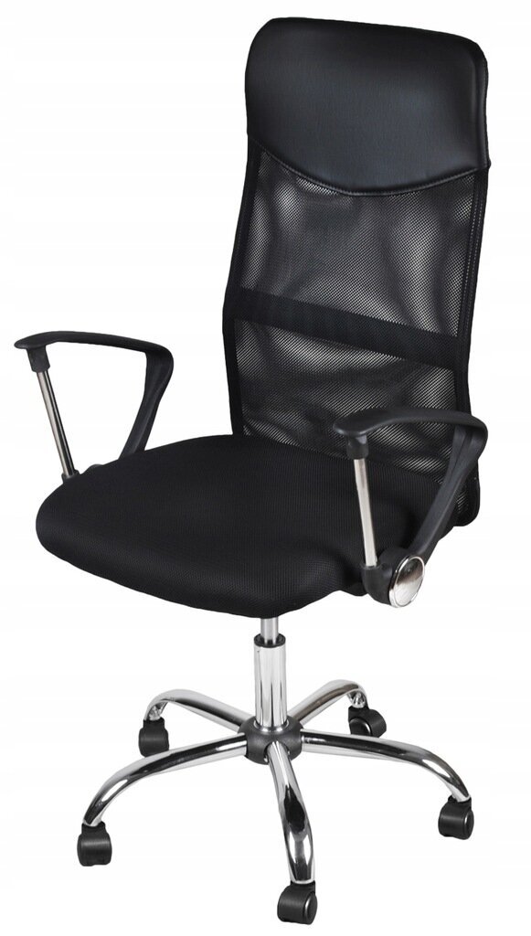 Biroja krēsls Malatec, melns cena un informācija | Biroja krēsli | 220.lv