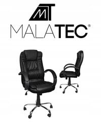 Офисный стул Malatec, черный цена и информация | Офисные кресла | 220.lv