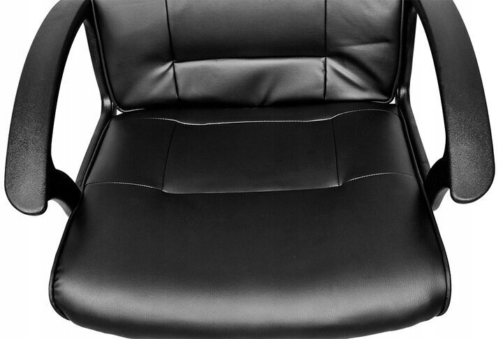 Biroja krēsls Malatec 8982, melns cena un informācija | Biroja krēsli | 220.lv