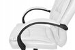 Biroja krēsls Malatec 8984, balts cena un informācija | Biroja krēsli | 220.lv