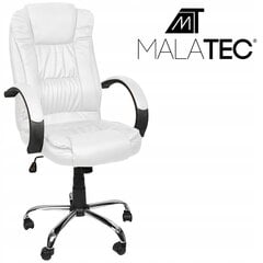 Biroja krēsls Malatec 8984, balts цена и информация | Офисные кресла | 220.lv