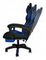 Spēļu krēsls Dunmoon 8978, melns/zils cena un informācija | Biroja krēsli | 220.lv