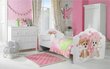 Bērnu gulta Adrk Furniture Casimo two dogs, 70x140 cm, balta cena un informācija | Bērnu gultas | 220.lv