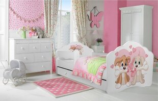 Bērnu gulta ADRK Furniture Casimo, 70x140 cm, dažādas krāsas cena un informācija | Bērnu gultas | 220.lv