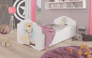 Bērnu gulta ADRK Furniture Casimo, 70x140 cm, dažādas krāsas cena un informācija | Bērnu gultas | 220.lv