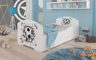 Bērnu gulta Adrk Furniture Pepe ball, 80x160 cm, balta cena un informācija | Bērnu gultas | 220.lv