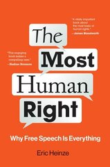 Most Human Right: Why Free Speech Is Everything cena un informācija | Sociālo zinātņu grāmatas | 220.lv