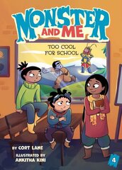 Monster and Me 4: Too Cool for School цена и информация | Книги для подростков и молодежи | 220.lv