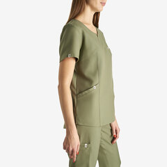Медицинская блуза для женщин Medaksa Tendo Мох, зелёная цена и информация | Медицинская одежда | 220.lv