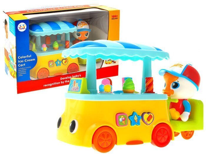 Interaktīvā saldējuma mašīna Hola ZA1495 cena un informācija | Rotaļlietas zīdaiņiem | 220.lv