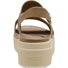 Crocs™ sandales sievietēm 230323, brūnas цена и информация | Женские босоножки | 220.lv