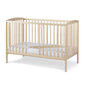 Bērnu gultiņa Nordbaby Lassio, 120x60 cm, smilškrāsas cena un informācija | Zīdaiņu gultas | 220.lv