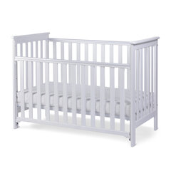 Bērnu gultiņa Nordbaby Leolia, 120x60 cm, balta цена и информация | Детские кроватки | 220.lv