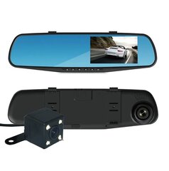 Automašīnas DVR/borta kamera+atpakaļskata kamera cena un informācija | Auto video reģistratori | 220.lv