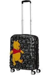 Чемодан для ручной клади American Tourister Wavebreaker Spinner Disney Winnie The Pooh, 55 см цена и информация | Чемоданы, дорожные сумки  | 220.lv