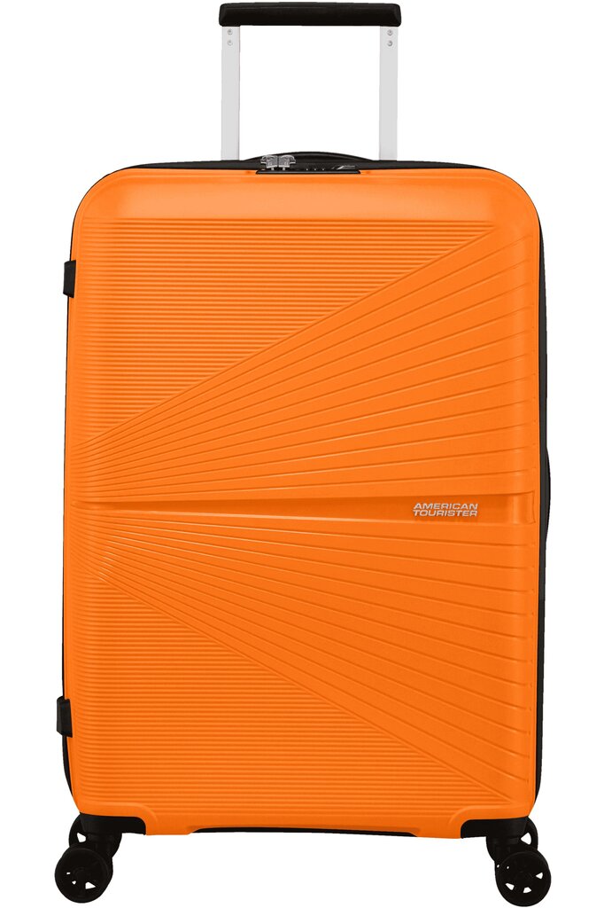 Liels koferis American Tourister Airconic Spinner, oranžs cena un informācija | Koferi, ceļojumu somas | 220.lv