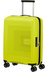 Средний чемодан American Tourister Aerostep Spinner Light Lime M 67 см, желтый цена и информация | Чемоданы, дорожные сумки  | 220.lv