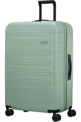 Средний чемодан American Tourister Novastream Spinner Nomad Green M 67 см, зелёный цена и информация | Чемоданы, дорожные сумки | 220.lv