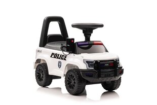 Interaktīva stumjamā mašīna Police QLS-993, balta cena un informācija | Rotaļlietas zīdaiņiem | 220.lv