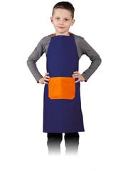 Bērnu darba priekšauts tumši zils cena un informācija | Virtuves dvieļi, cimdi, priekšauti | 220.lv