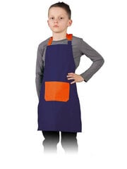 Bērnu darba priekšauts, zils цена и информация | Кухонные полотенца, рукавицы, фартуки | 220.lv
