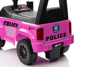 Interaktīva stumjamā mašīna Police QLS-993, rozā cena un informācija | Rotaļlietas zīdaiņiem | 220.lv
