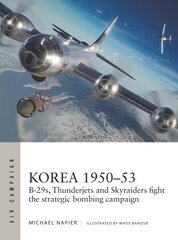 Korea 1950-53: B-29s, Thunderjets and Skyraiders fight the strategic bombing campaign cena un informācija | Vēstures grāmatas | 220.lv