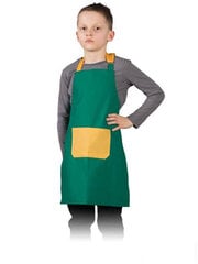 Bērnu darba priekšauts, zili dzeltens цена и информация | Кухонные полотенца, рукавицы, фартуки | 220.lv