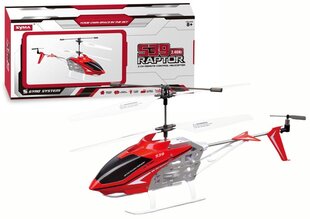 RC helikopters S39-1 Syma, sarkans cena un informācija | Rotaļlietas zēniem | 220.lv