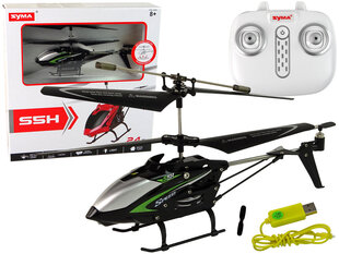 RC helikopters S5H Syma 2.4G, melns cena un informācija | Rotaļlietas zēniem | 220.lv