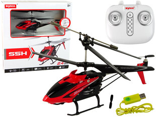 RC helikopters S5H Syma 2.4G, sarkans cena un informācija | Rotaļlietas zēniem | 220.lv