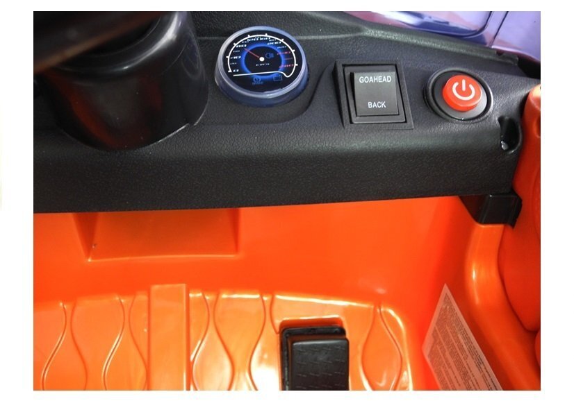 Vienvietīgs elektromobilis Range Rover HL1638, oranžs cena un informācija | Bērnu elektroauto | 220.lv