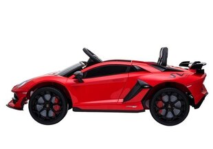 Elektromobilis bērniem Lamborghini Aventador, sarkans цена и информация | Электромобили для детей | 220.lv
