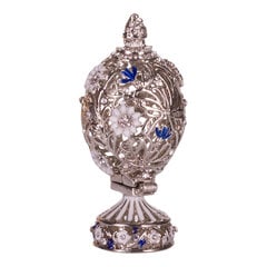 Faberžē stila grebta ola ar ziediem un tauriņiem cena un informācija | Citas oriģinālas dāvanas | 220.lv