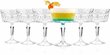 RCR Cristalleria glāzes šampanietim Tattoo, 270 ml, 6 gab. цена и информация | Glāzes, krūzes, karafes | 220.lv
