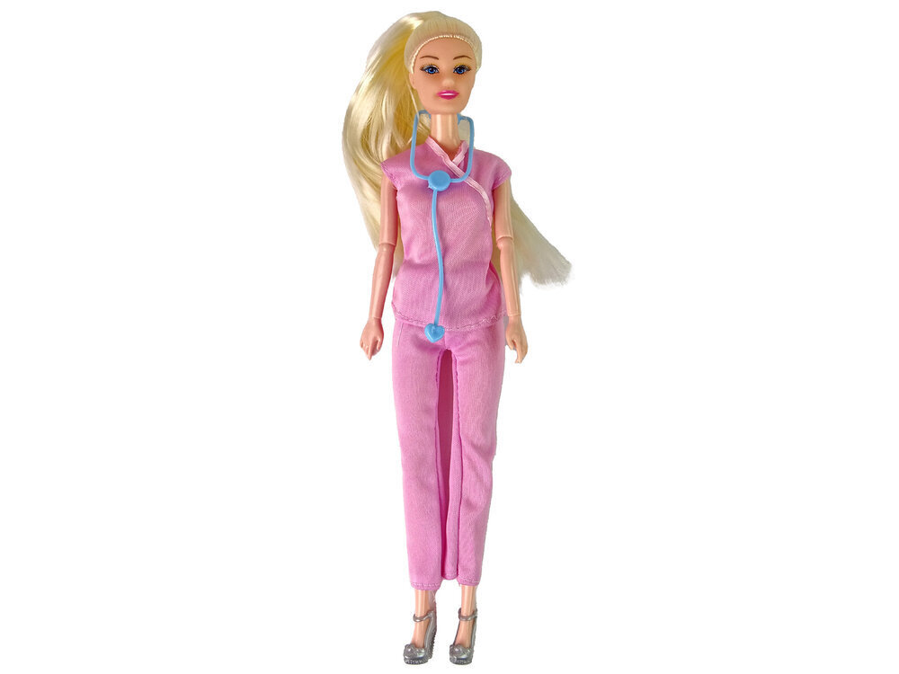 Lelle ārsts ar aksesuāriem, rozā krāsā цена и информация | Rotaļlietas meitenēm | 220.lv