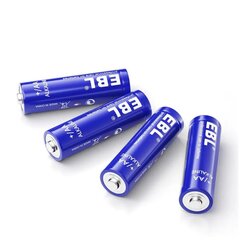Baterijas, EBL, AA, Alkalijs, 2700 mAh, 8 gab. cena un informācija | Baterijas | 220.lv