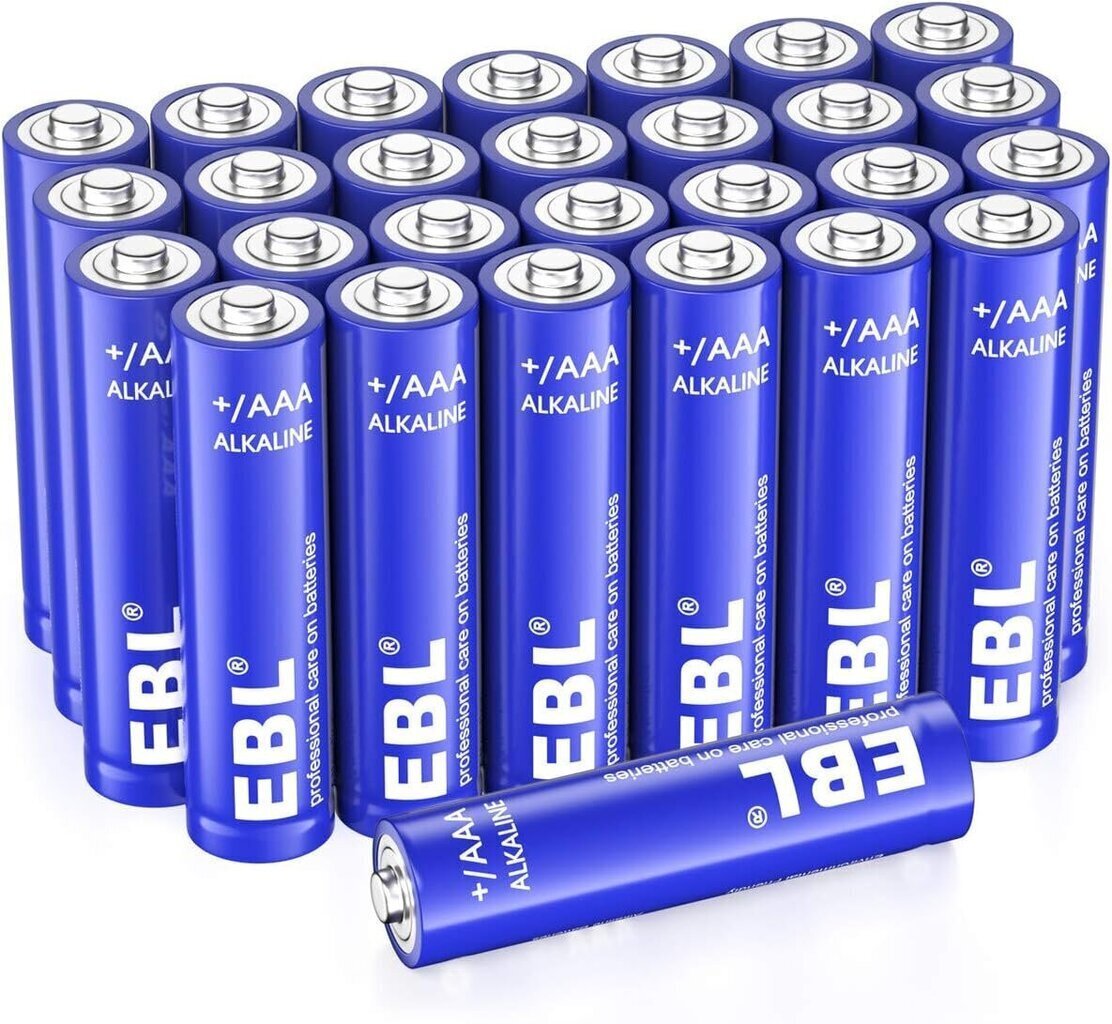 Baterijas, EBL, AA, Alkalijs, 2700 mAh, 28 gab. cena un informācija | Baterijas | 220.lv