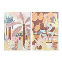 Картина из двух частей Бохо лист растения цена и информация | Картины | 220.lv