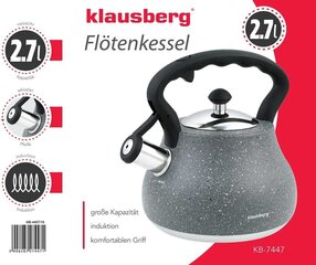 Klausberg tējkanna, 2,7 L цена и информация | Чайники, кофейники | 220.lv