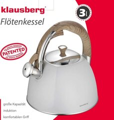 Klausberg tējkanna, 3 L цена и информация | Чайники, кофейники | 220.lv