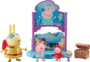 Figūriņu komplekts Peppa Pig (Cūciņa Pepa) Zemūdens pasaules komplekts цена и информация | Игрушки для девочек | 220.lv