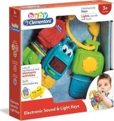 Погремушка Clementoni Ключи цена и информация | Игрушки для малышей | 220.lv