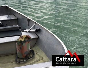 Ūdensizturīgs maisiņš Cattara, 10 L, zaļš цена и информация | Рюкзаки и сумки | 220.lv
