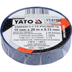 Elektroizolācijas lente Yato YT-81591 cena un informācija | Rokas instrumenti | 220.lv
