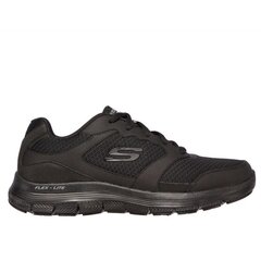Ikdienas apavi vīriešiem Skechers Flex Advantage 4.0 M 232225/BBK, melni cena un informācija | Sporta apavi vīriešiem | 220.lv